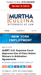 Mobile Screenshot of newyorkemploymentattorneyblog.com